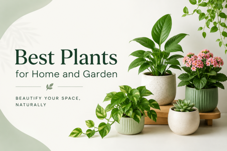 Best Plants for Home and Garden