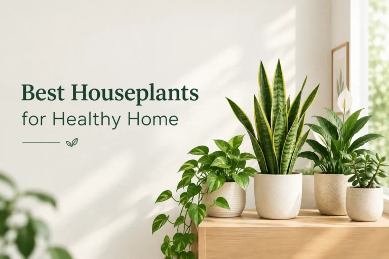10 Best Houseplants for a Healthy Home